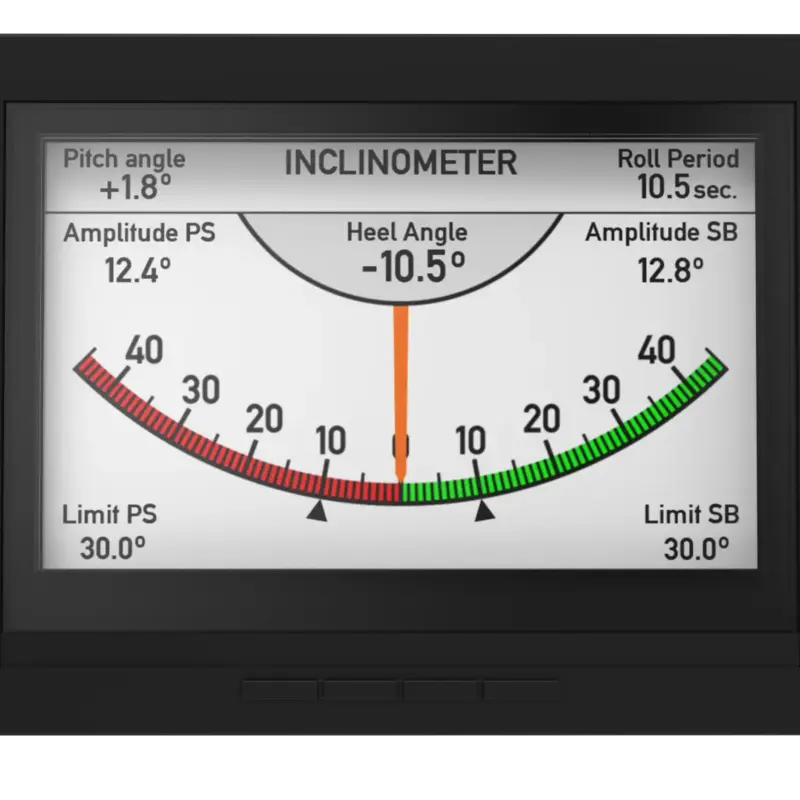 Trang bị thiết bị đo độ nghiêng điện tử (Electronic Inclinometers) theo yêu cầu của MSC.532(107)